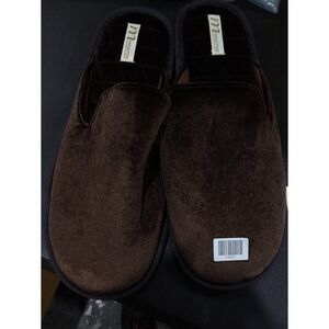 Magtoe Magtoe Open Toe House Slippers for Men,Dark Brown 13-14